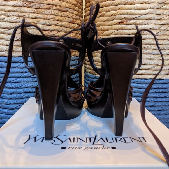 NIB (W37) - YSL Soho 105 Sandal - Picture 6 of 10